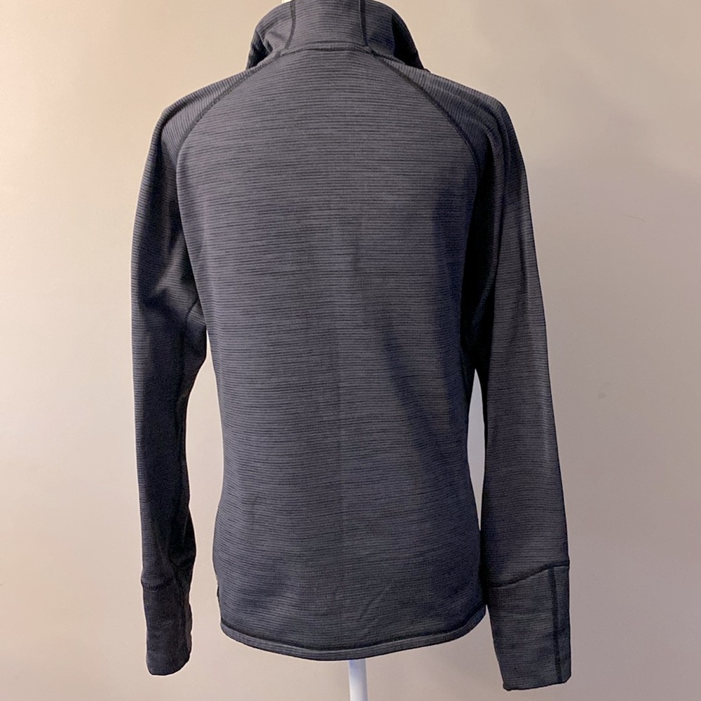 Puma Golf women’s gamer 1/4 zip up monk neck, long sleeve blouse gray sz L - Picture 2 of 14